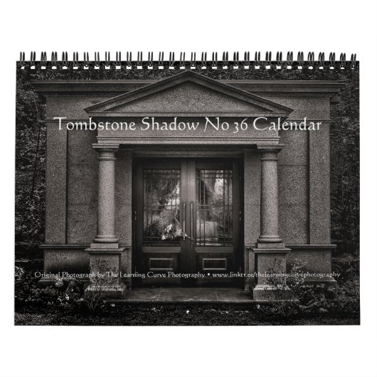 Grabstein Shadow Nr. 36 Kalender (Titelbild)