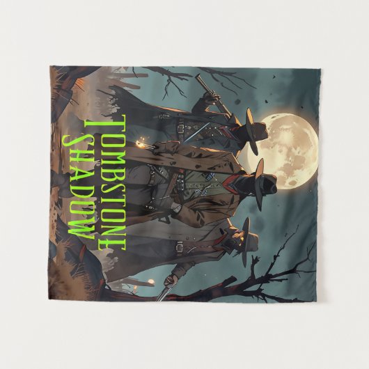 Grabstein Shadow Tapestry #1 Wandteppich (Vorderseite (Horizontal))