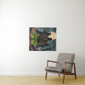 Grabstein Shadow Tapestry #1 Wandteppich (Beispiel (Horizontal))