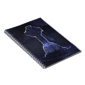 Grabstein Spiral Notebook Notizblock (Rechte Seite)