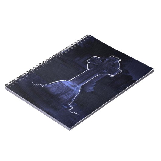 Grabstein Spiral Notebook Notizblock (Linke Seite)