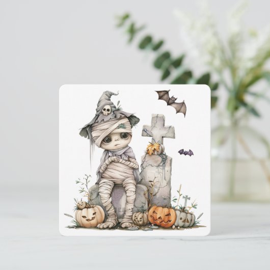 Grabstein Tangle - Mama in einem Hexenhut (Stehend Vorderseite)