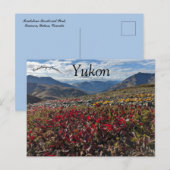 Grabstein Territorial Park Dawson Yukon Kanada Postkarte (Vorne/Hinten)