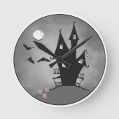 Grabsteine Runde Wanduhr (Vorderseite)