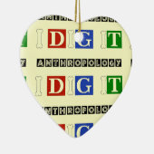 Grabung der Anthropologie-I es Keramik Ornament (Rechts)