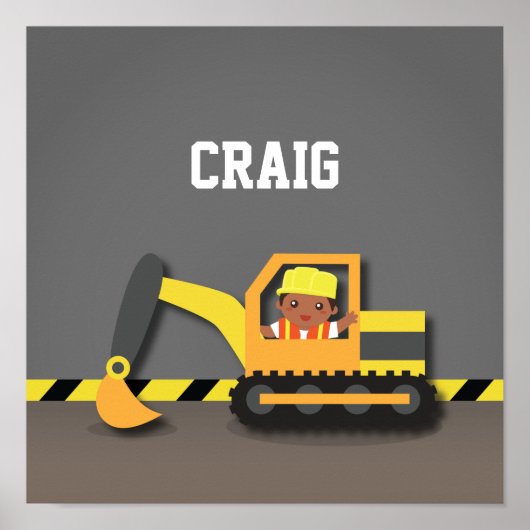 Grabungsbau American Boy Room Poster (Vorne)