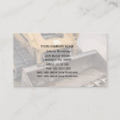 Grabungsdienstkarte Visitenkarte (Vorderseite)