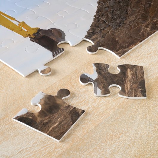 Grabungslandschaft Puzzle (Seite)