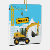 Grabungsschmuck Name Weihnachten hinzufügen Keramikornament (Rechts)