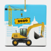 Grabungsschmuck Name Weihnachten hinzufügen Keramikornament (Rückseite)