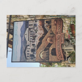 Grabungstunnels - Tzfat, Israel Postkarte