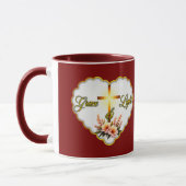Grace and Light – Christian Easter - caneca Tasse (Links)