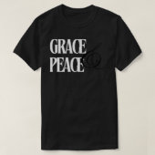 Grace and Peace white TShirt (Design vorne)