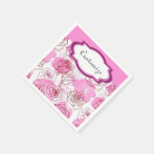 Grace & Apprecision Roses Napkins Serviette (Ecke)