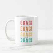 Grace auf Anmut, Regenbogen-Glaube-Tasse, Christli Kaffeetasse (Links)