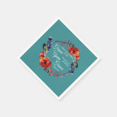 Grace Auf Grace Johannes 1:16 Schrift Serviette (Ecke)