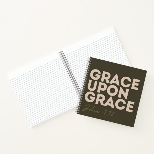 Grace auf grace Notebook Notizblock (Innenseite)