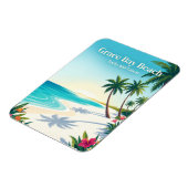 Grace Bay Beach Turks- und Caicosinseln Magnet (Linke Seite)