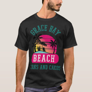 Grace Bay Beach Turks- und Caicosinseln Strand Pal T-Shirt
