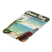 Grace Bay, Providenciales, Turks und Caicos Travel Magnet (Linke Seite)