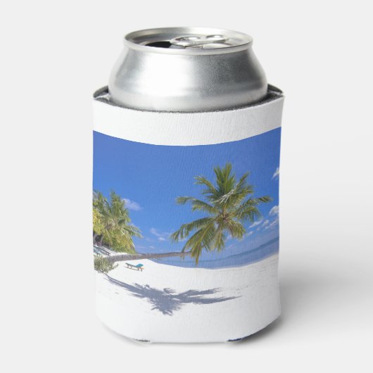 Grace Bay, Turks & Caicos Sand & Blue Ocean Waves Dosenkühler (Kanne Vorderseite)