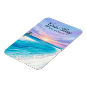 Grace Bay Turks- und Caicosinseln Magnet (Linke Seite)