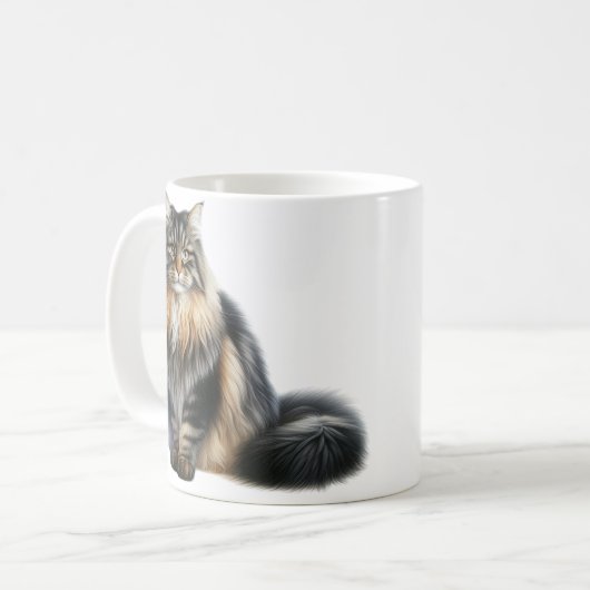 Grace & Beauty Cat Kaffeetasse (Vorderseite Links)