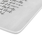Grace before Meetings Decorative Chopping Board Schneidebrett (Ecke)