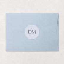Grace Blue Monogramm-Kreuz