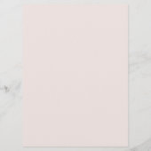 Grace Blush Minimal Cross Karten & Geschenke Tisch (Rückseite)