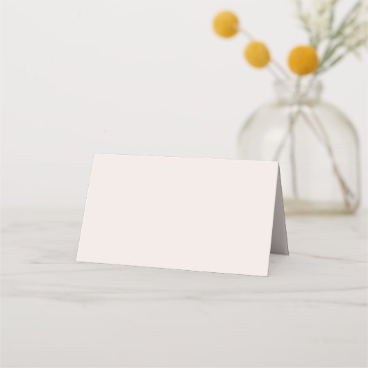 Grace Blush Religiöse Platzkarte oder Buffet-Label (Rückseite)