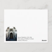 Grace Cathedral Postkarte (Rückseite)