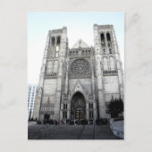 Grace Cathedral Postkarte (Vorderseite)