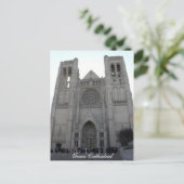 Grace Cathedral Postkarte (Stehend Vorderseite)
