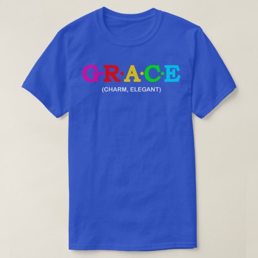 Grace Charm Elegante 2 T-Shirt (Design vorne)