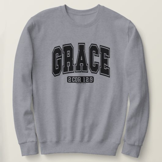 Grace Christlich Faith Sweatshirt (Design vorne)