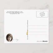 Grace Coolidge, First Lady of the USA Postkarte (Rückseite)