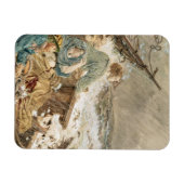 Grace Darling und ihr Vater rettete das Schiffswre Magnet (Horizontal)