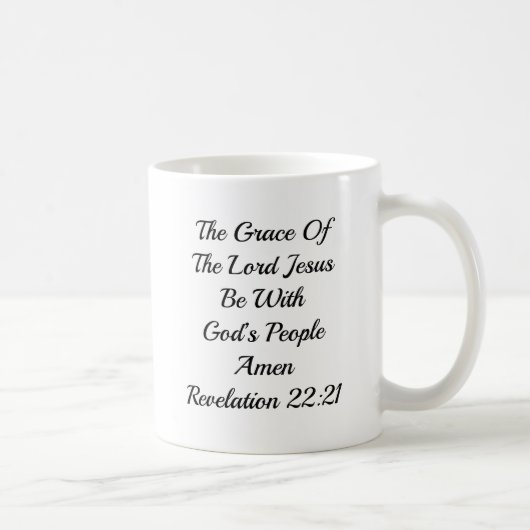 GRACE (ENTWERFE DEINEN EIGENEN BECHER) KAFFEETASSE (Rechts)