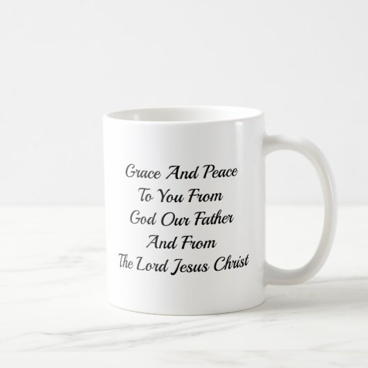 GRACE (ENTWERFE DEINEN EIGENEN BECHER) KAFFEETASSE (Rechts)