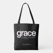 Grace Ephesians 2:8 Tasche (Rückseite)