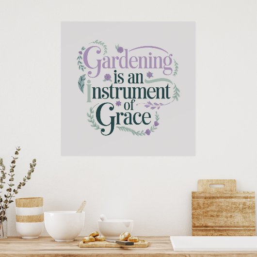 Grace Frische Pasta machen Poster (Küche)