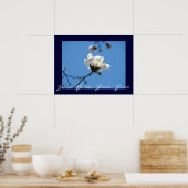 Grace Grace Grace Kunstdrucke Blue Sky Magnolia Poster (Küche)