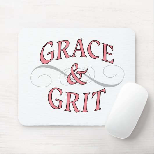Grace & Grit für die harte Dame Mousepad (Mit Mouse)
