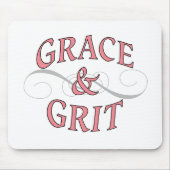 Grace & Grit für die harte Dame Mousepad (Vorne)