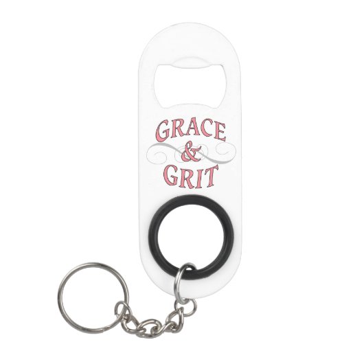 Grace & Grit Girl-Power Mini Flaschenöffner (Vorderseite)