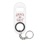 Grace & Grit Girl-Power Mini Flaschenöffner (Rückseite)