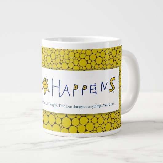 Grace Happens 20 oz Tasse (Vorderseite Rechts)