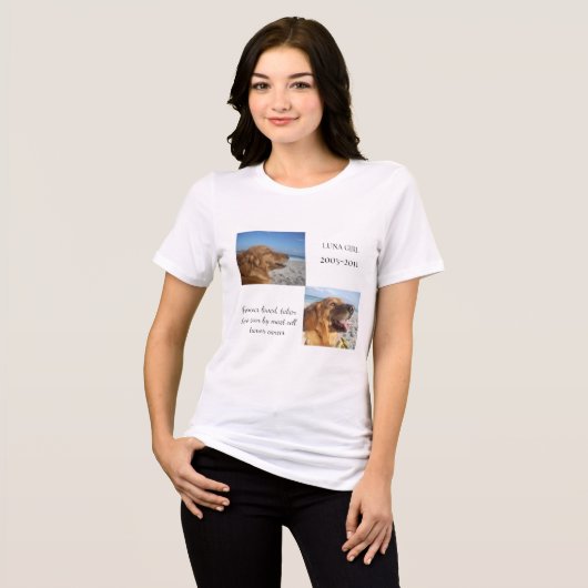 Grace In Every Memory Tri-Blend Shirt (Vorderseite voll)