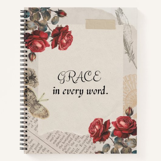 Grace - in every word notizblock (Vorderseite)